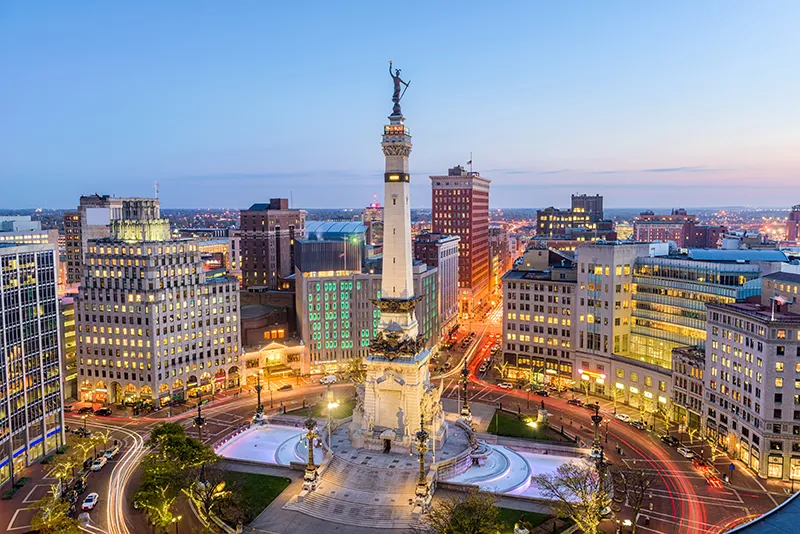 Downtown Indianapolis, Indiana